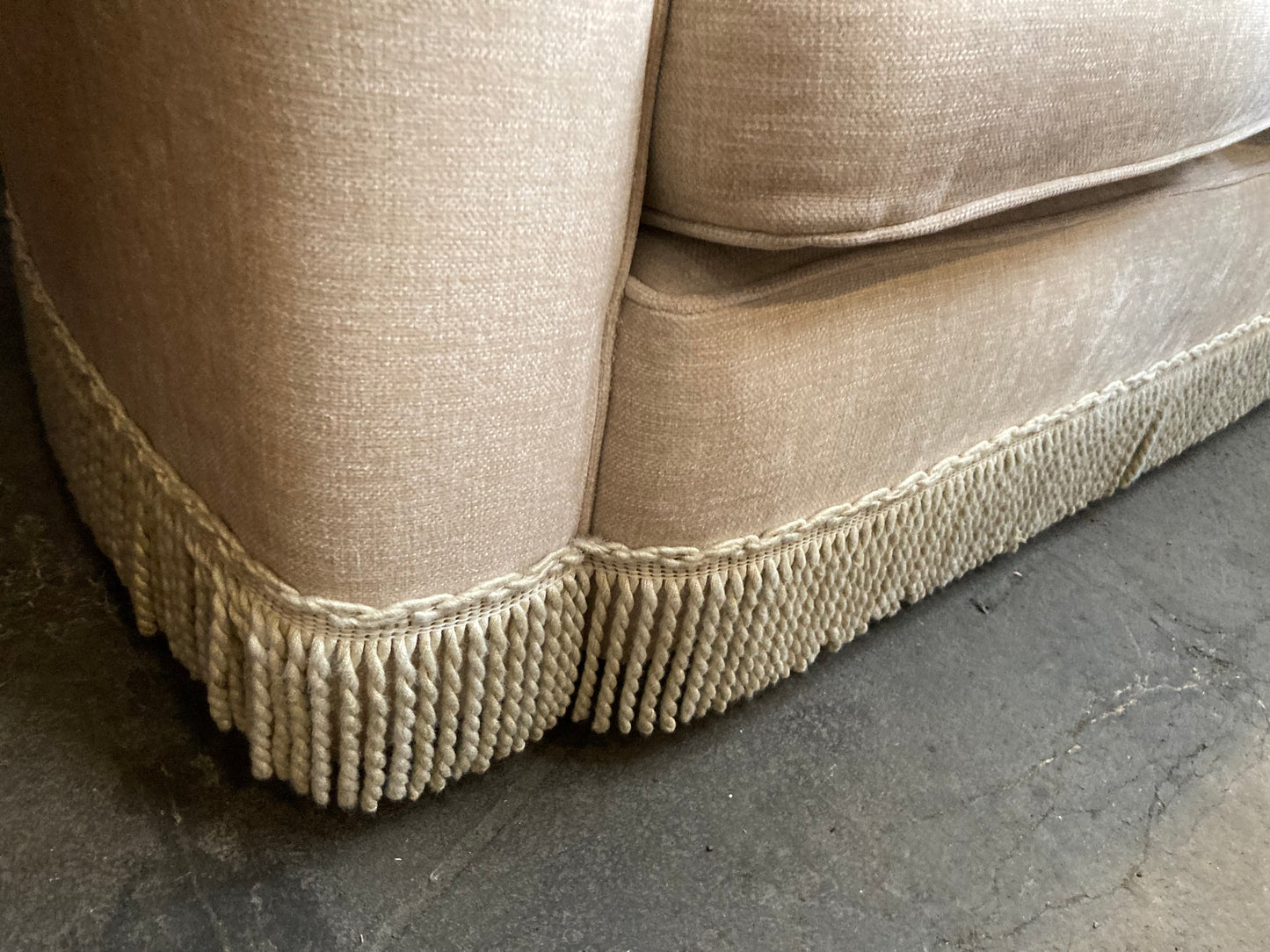 Small fabric 2 seater sofa