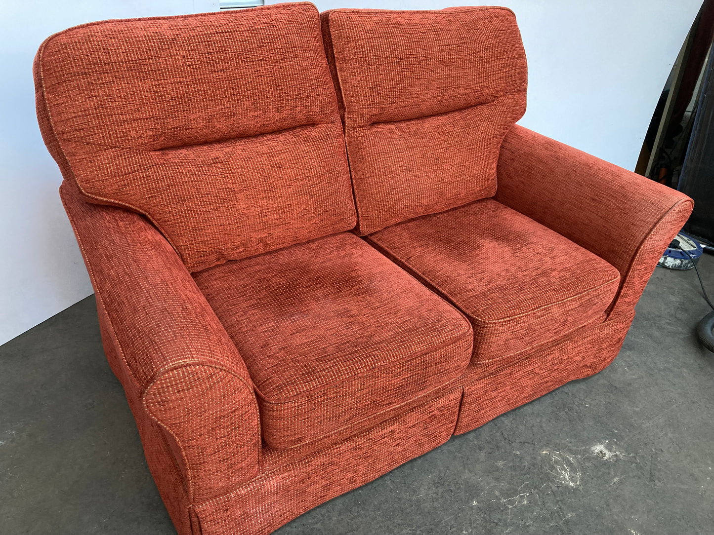 G-Plan 2 seater fabric sofa
