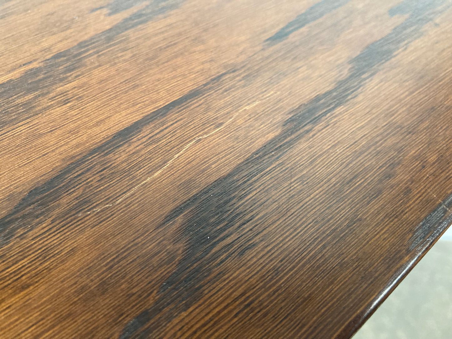 Solid oak old charm bookcase