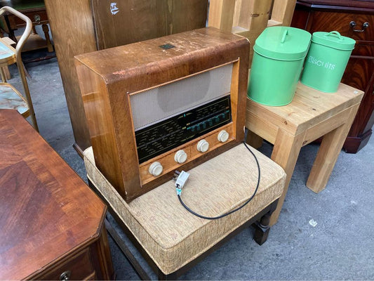 Vintage Bush VHF 54 radio - Fully working and PAT TESTED SAFE