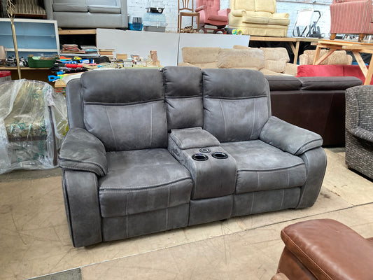 Vinson Pro 2 Seater Smart sofa Power Recliner with Console