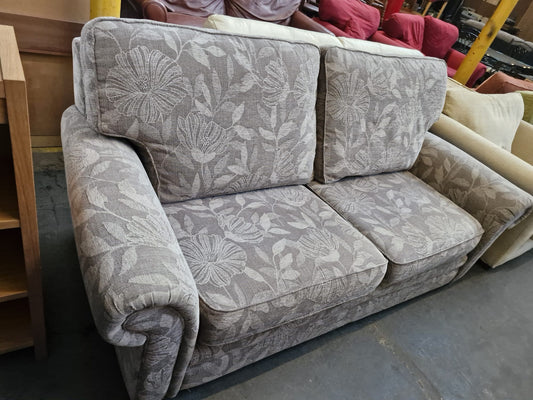 Experience Luxury Comfort with G-Plan 3 Seater Floral Sofa.